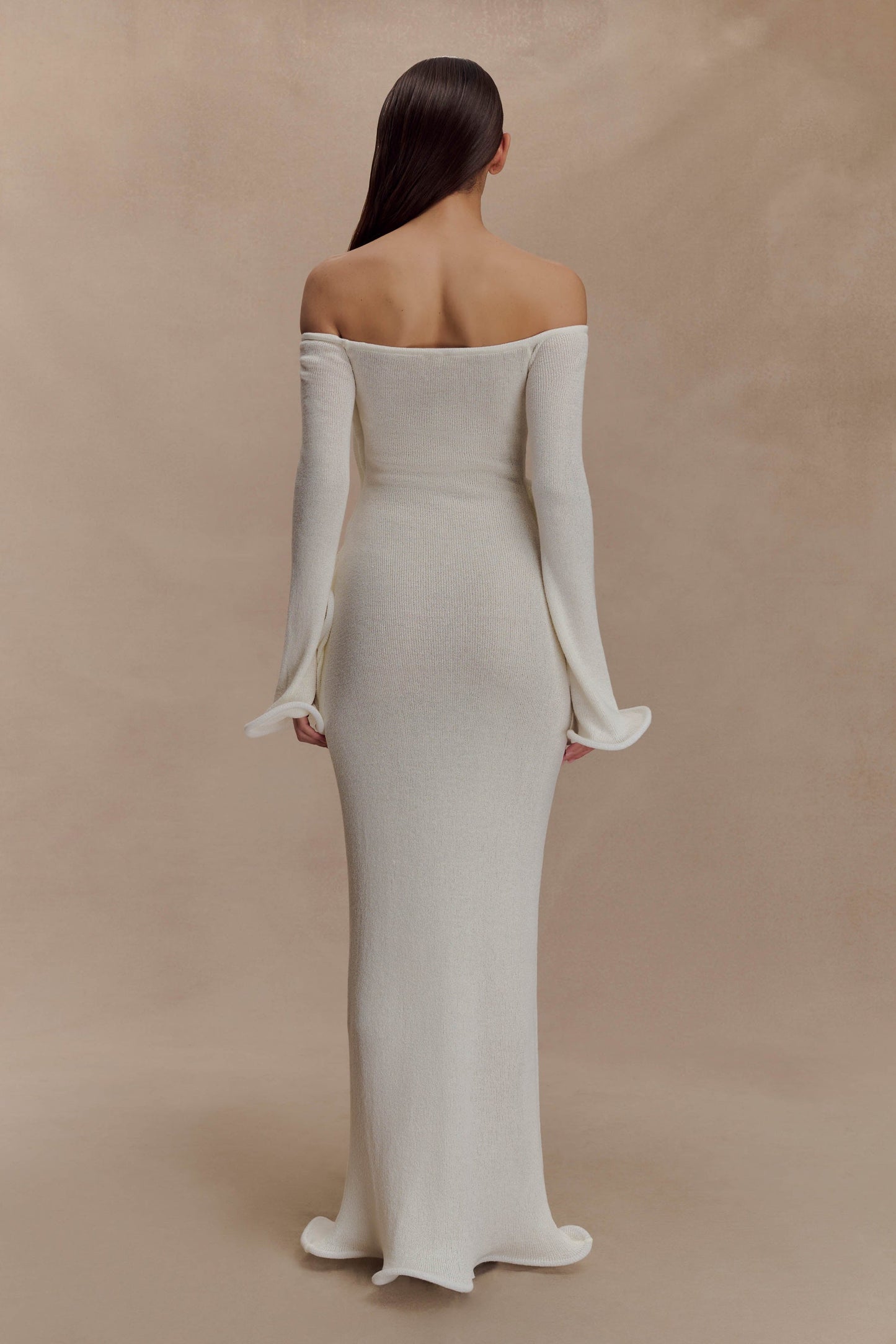 LORAYA - Robe longue en maille