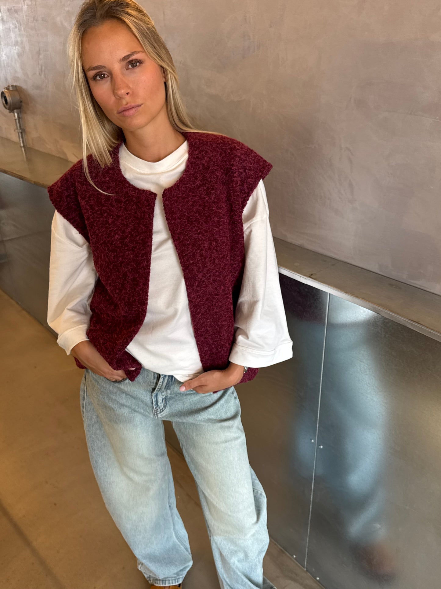 LORAYA - Veste sans manche