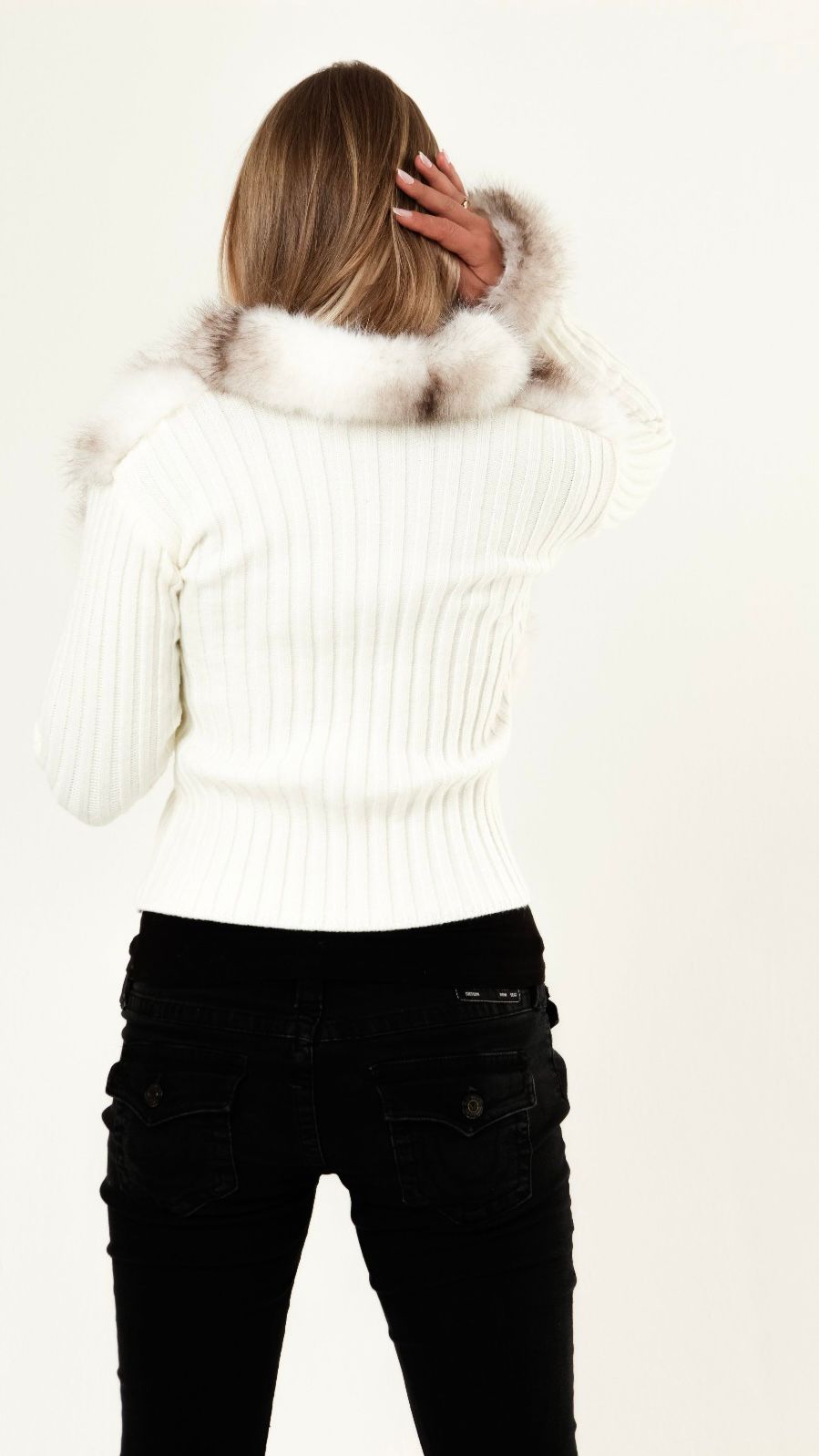 LORAYA - Gillet Fourrure