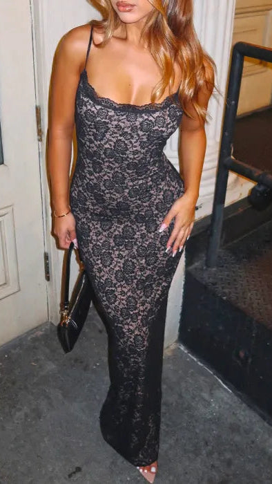 LORAYA - Robe en dentelle