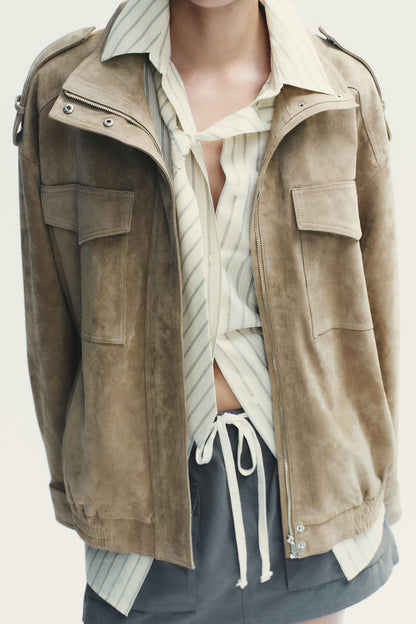 LORAYA ⎸ Meline Suede Jacket