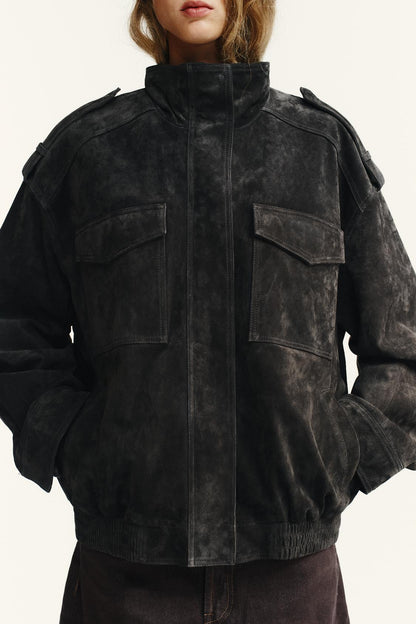 LORAYA ⎸ Meline Suede Jacket