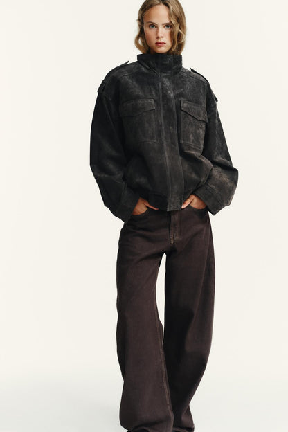 LORAYA ⎸ Meline Suede Jacket