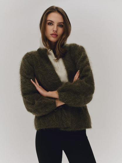 LORAYA - Veste Douceur Ivoire