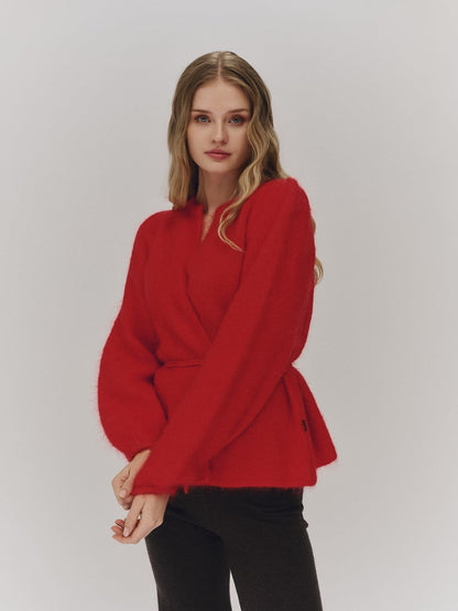 LORAYA - Veste Douceur Ivoire