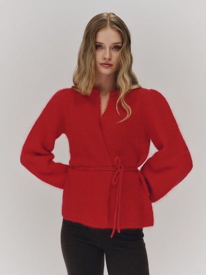 LORAYA - Veste Douceur Ivoire