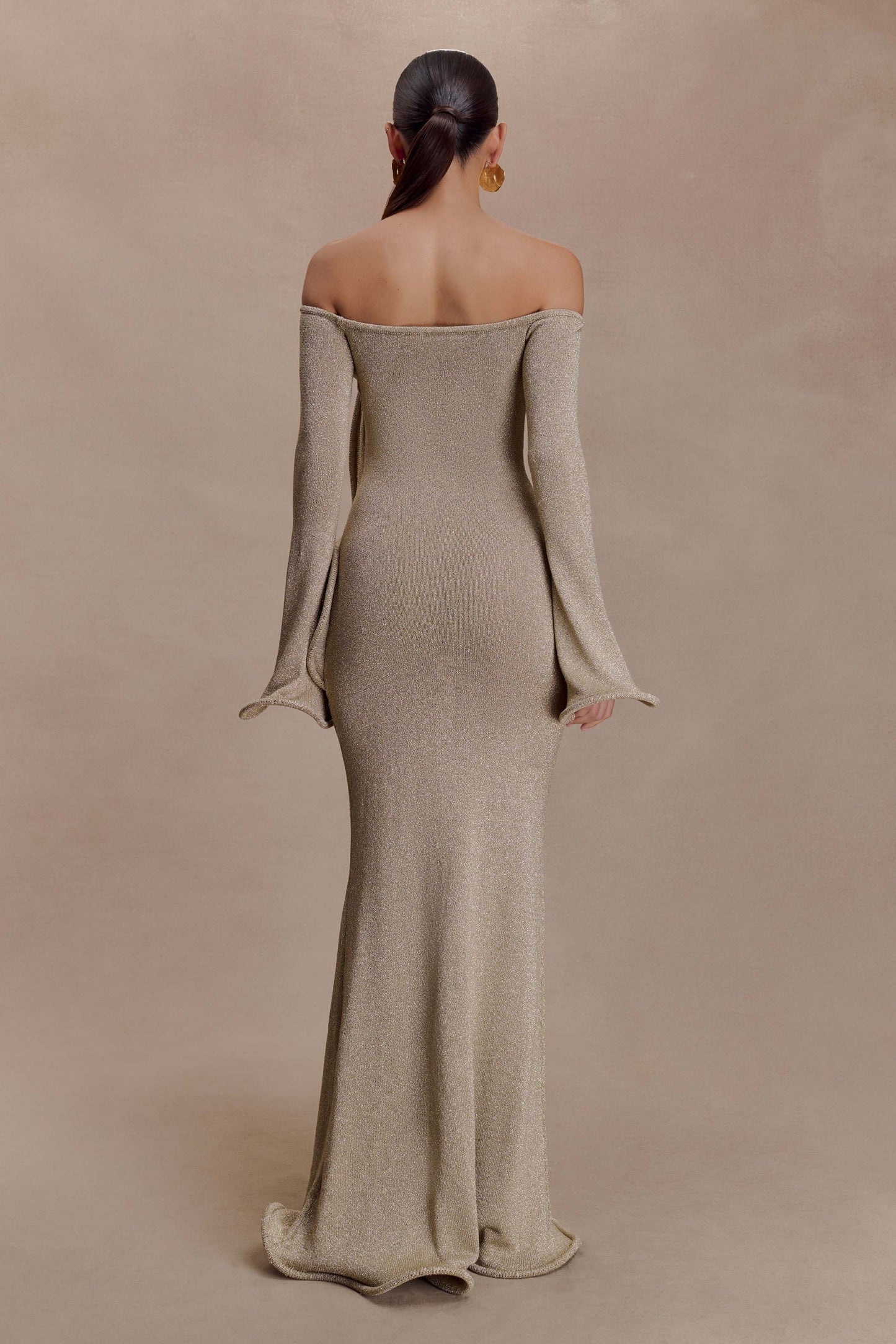 LORAYA -  Robe longue en maille