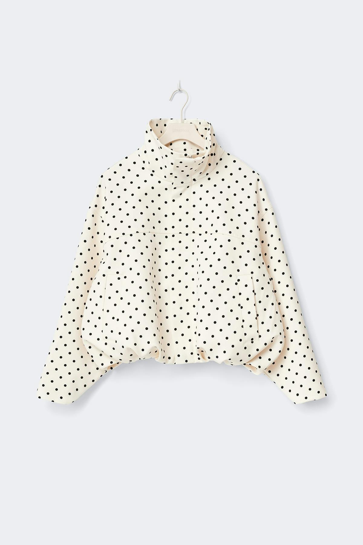 LORAYA - High neck dot jacket
