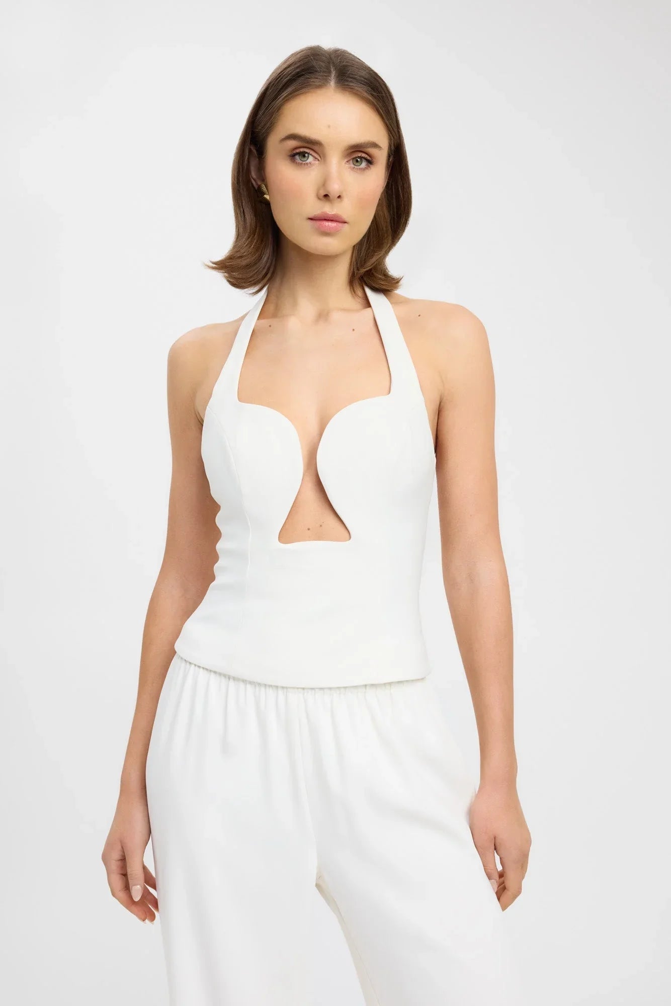 LORAYA - Fitted bustier top