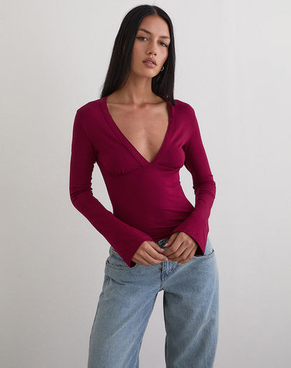 LORAYA - Haut Noir Iconique