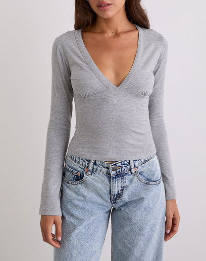 LORAYA - Haut Noir Iconique