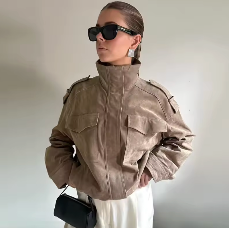 LORAYA ⎸ Meline Suede Jacket