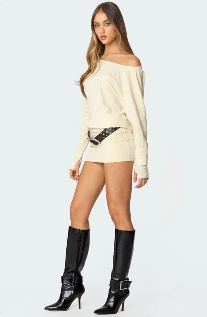 LORAYA ⎹ Open Back Mini Dress