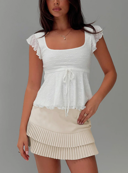 LORAYA ⎹ Deugh Frill Top
