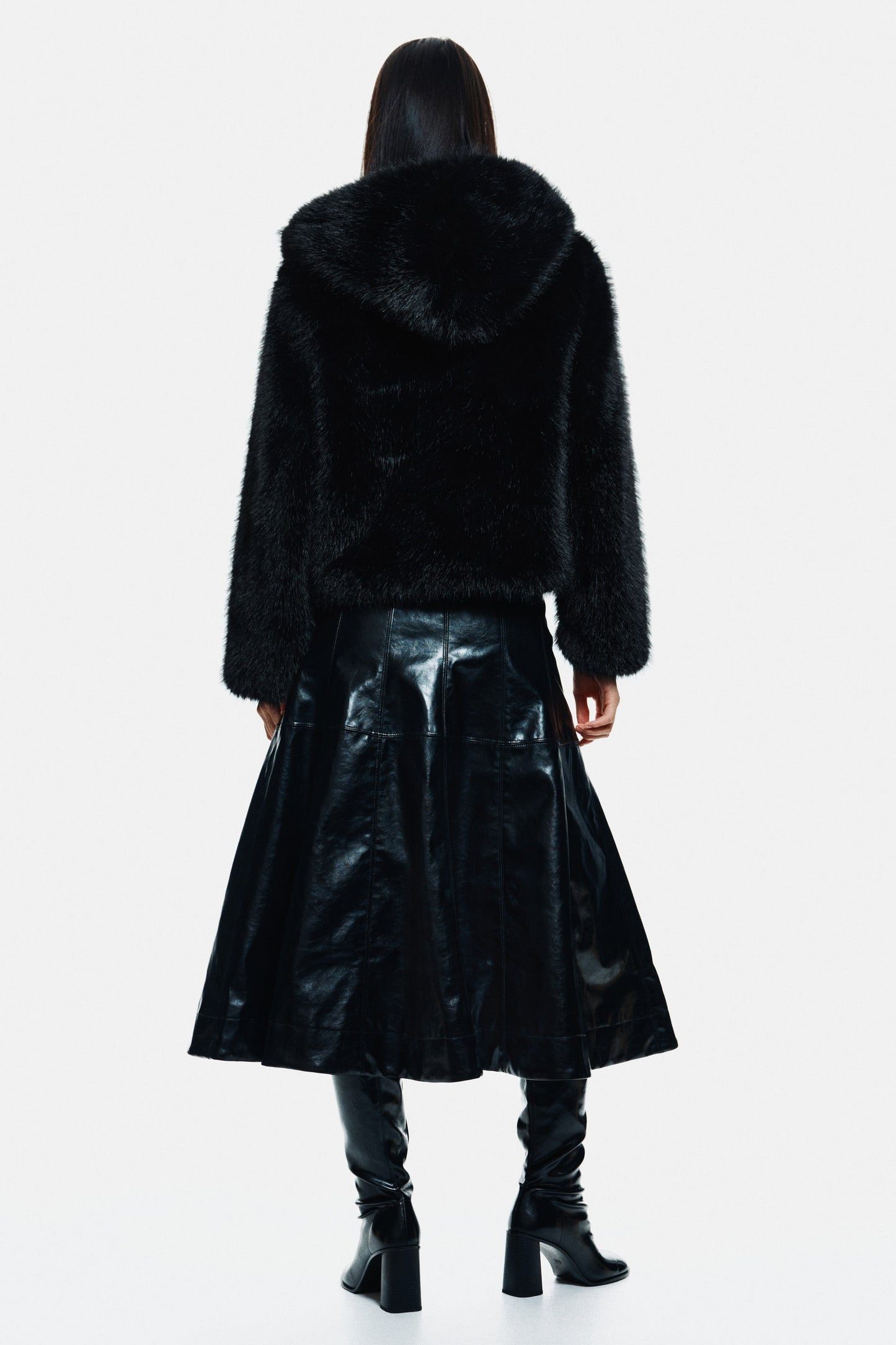 LORAYA - Manteau en Fourrure