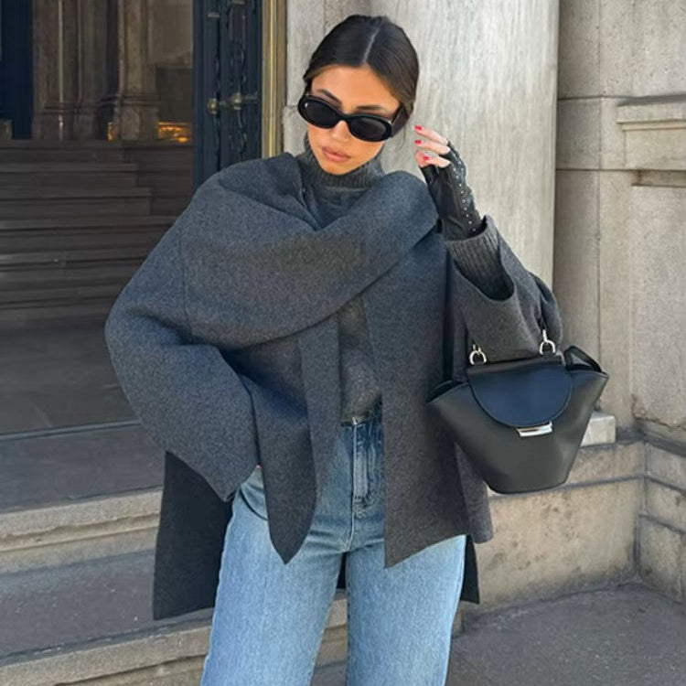 LORAYA ⎸ Manteaux Echarpe